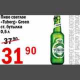 Магазин:Авоська,Скидка:Пиво светлое Tuborg