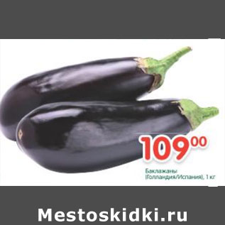 Акция - Баклажаны