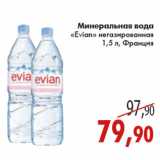 Магазин:Седьмой континент,Скидка:МИНЕРАЛЬНАЯ ВОДА EVIAN