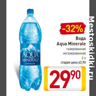 Акция - Вода Aqua Minerale