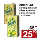 Магазин:Наш гипермаркет,Скидка:Лимонад не газированный Лимонвилль 