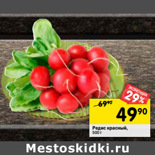 Акция - Редис красный