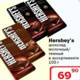 Магазин:Ситистор,Скидка:Hershey`s шоколад 