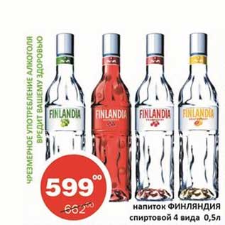Акция - Напиток Финляндия спиртовой