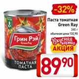 Билла Акции - Паста томатная
Green Ray