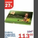 Магазин:Перекрёсток,Скидка:Шоколад Composition Alpen Gold