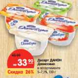 Магазин:Карусель,Скидка:Десерт ДАНОН Даниссимо
в ассортименте 5–7,2%