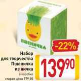 Набор для творчества Пшеничка из яичка