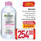 Магазин:Билла,Скидка:Garnier
Мицеллярная вода
в ассортименте
Чистая кожа, 3 в 1
150 мл, 400 мл