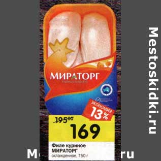 Акция - Филе куриное Мираторг