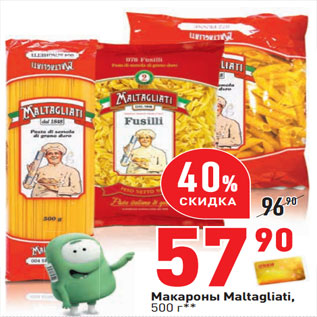 Акция - Макароны Maltagliati,