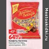 Конфеты Ласточка
Красный Октябрь,
шоколадные, 250 г