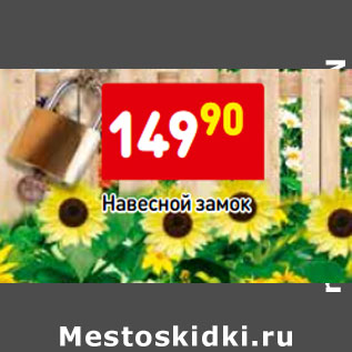Акция - Навесной замок