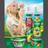 Магазин:Магнит гипермаркет,Скидка:Йогурт с соком АКТИВИА ФРЕШ/Йогурт питьевой АКТИВИА/АКТИВИА ТВОРОЖНАЯ/Йогурт АКТИВИА 