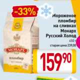 Магазин:Билла,Скидка:Мороженое
пломбир
на сливках
Монарх
Русский Холод