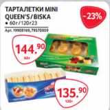 Selgros Акции - ТАРТАЛЕТКИ MINI
QUEEN’S / BISKA
