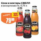 Авоська Акции - Соки и нектары СВЕЛЛ
в ассортименте