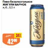 Авоська Акции - Пиво безалкогольное
ЖИГУЛИ БАРНОЕ
ж/б.