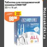 Авоська Акции - Таблетка для посудомоечной
машины СНОУТЕР
