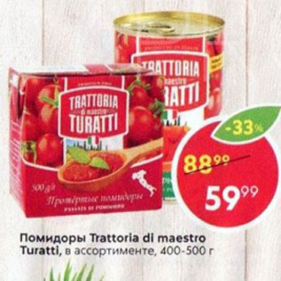 Акция - Помидоры Trattoria di maestro